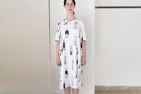 שמלת תל אביבים לבנה