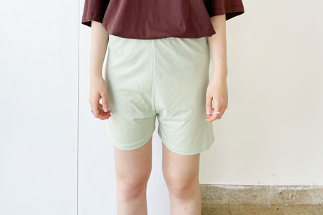 שורטס בוקסר בצבע מנטה בהיר