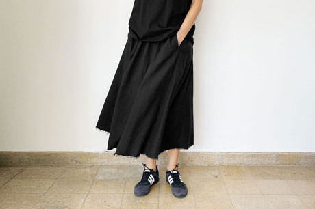 חצאית A שחורה